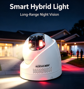 HIK DS-2CD1383G2P-LIUF/S(L)(RB) 8MP Dual Lens Stitched Wide Angle Smart Hybrid Light Fixed Turret Network <b>Camera</b> All-Round Smart - Product Image 2