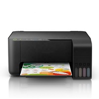 Imprimante à Sublimation à Réservoir d'Encre à Teinture 4 Couleurs EcoTank L3258 3250 Wi-Fi Tout-en-Un pour l'Impression de T-shirts et de Mugs