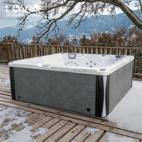 Bain à remous autoportant de haute qualité avec système de contrôle Balboa, pour 5 personnes, en acrylique, pour extérieur, vente en gros