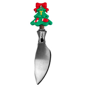Christmas Tree Pizza Cutter Stainless Steel Cheese Knife For Holiday Cooking And Baking Tools - Product Image 2