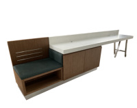 Meubles d'hôtel, chaise de bureau d'affaires, panneau de télévision, armoire de Bar, Mini meubles d'hôtel, bureau en métal, banc de bagages