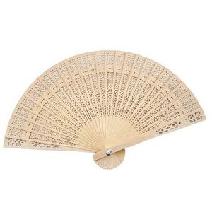 Éventails en bois personnalisés BSHH en gros, éventails portables en bambou peints pour hôtels, mariages et souvenirs, rechargeables - Product Image 1