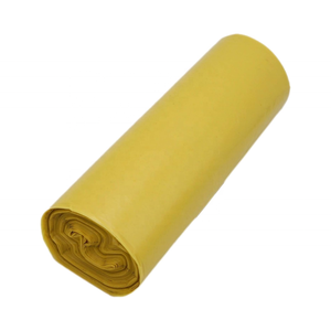 Sacchetti della spazzatura 120 L sacchetti della spazzatura in plastica gialla in <span class=keywords><strong>metallo</strong></span> resistente - Product Image 3