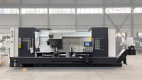 DL TCK700DY Tour CNC de haute précision, fraiseuse horizontale automatique à banc incliné, 4 axes, grande axe Y, Fanuc, usage intensif