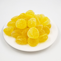 Bonbons en gelée molle en forme de mangue de vente chaude de la Thaïlande HALAL