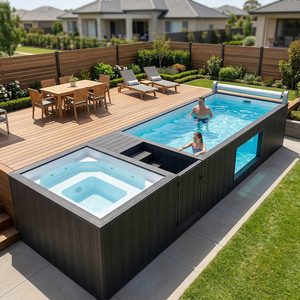 Piscina de Contenedor de Alta Calidad para Hogares y Espacios Comerciales, Diseño y Tamaños Personalizados, Fácil Instalación - Product Image 5