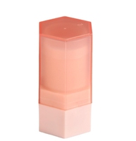 Nouveau tube de distribution d'échantillons de rouge à lèvres géométrique cosmétique avec bouchon à clapet, flacon d'emballage en plastique PP pour brillant à lèvres et laque à lèvres, sérigraphie