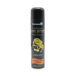 Hair spray bottle silk hair moisture spray professional oem brand hair fiber spray