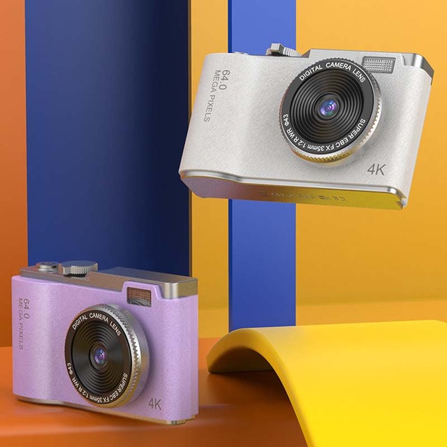 Digital Camera Kids 2.4" Dual Camera 720P Video Record Games 800mAh Small Portable Child Mini Kid Camera