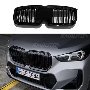 กระจังหน้าสีดำเงาสำหรับ BMW X1 U11 U12 XDrive18d 28i 23d M Sport 2022-2024 อะไหล่เปลี่ยนกระจังหน้าแต่งรถยนต์ - Product Image 1