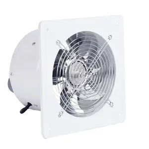 Good quality low noise pure copper bearing motor high efficiency mesh cover removable powerful exhaust fan