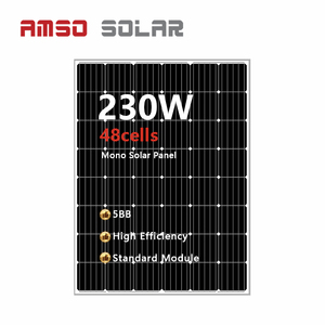 Panneaux solaires <span class=keywords><strong>Amso</strong></span> Solar Mono 230 Watt 235 Watt 240 Watt 250 Watt, fournisseurs de panneaux solaires 250w - Product Image 1