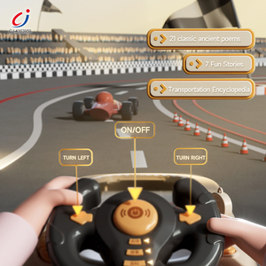 Chengji vô lăng Bảng điều khiển trò chơi giáo dục sớm trò chơi thú vị máy mô phỏng bàn lái xe vô lăng trò chơi đồ chơi - Product Image 4