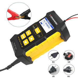 KONNWEI KW510 Probador de Baterías 12V para Coche, Cargador de Baterías 5A con Reparación por Pulsos para Baterías Húmedas, Secas, AGM, <span class=keywords><strong>Gel</strong></span> y de Plomo-Ácido, Herramienta de Reparación Automotriz - Product Image 2