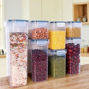 Hot Selling Multifunctional Rectangular 1600ml PP <b>Plastic</b> Europe Style Storage <b>Box</b> with Lid for Moisture-proof Food Preservation - Product Image 5