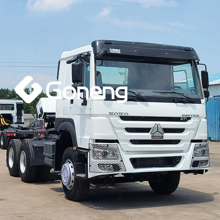 gebraucht howo 371 400 ps anhänger-lkw-kopf 6x4 bestes gebrauchtes sino-traktor-kopf-lkw aus china