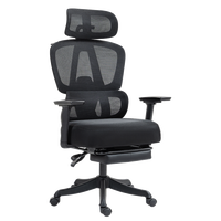 2024 meilleure vente chaise ergonomique exécutive PVC réglable soutien lombaire contemporain bureau à domicile luxe pivotant mousse tissu