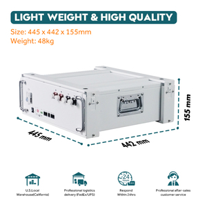 Solar Lithium Battery Home Energy Storage <b>System</b> Rack-mounted Lithium Lifepo4 Battery - Product Image 6