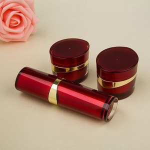 Tarro de crema cosmética, botella de loción de esencia, conjunto de paquete - Product Image 4