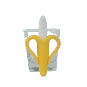 Brosse à dents pour bébé sans BPA jouet d'entraînement unisexe en forme <span class=keywords><strong>de</strong></span> fruit <span class=keywords><strong>anneau</strong></span> à mâcher en silicone doux cadeau <span class=keywords><strong>de</strong></span> <span class=keywords><strong>dentition</strong></span> pour bébé sans danger pour la <span class=keywords><strong>dentition</strong></span> des tout-petits - Product Image 4