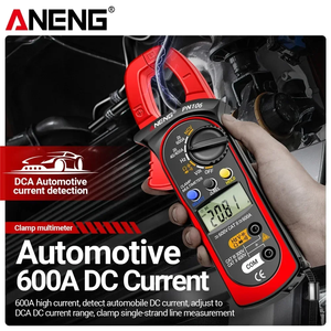 מד זרם צבת ANENG PN106 רב-תכליתי 4000 ספירות דיוק גבוה AC/<span class=keywords><strong>DC</strong></span> מד מתח וזרם רב-תכליתי - Product Image 3