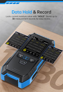 誘導木材水分メーターハイグロメーター非接触木材ダンプウォール検出器非破壊湿度テスター1年高 - Product Image 5