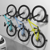 Nouvelle Tendance Support Mural Pivotant pour Vélo de Montagne, Support Vertical Gain de Place pour Vélo de Garage, Rangement de Vélo pour Garage