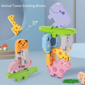 Bloques de Madera Apilables de Animales, Juguete Educativo para el Desarrollo de la Inteligencia, Más Vendido - Product Image 2