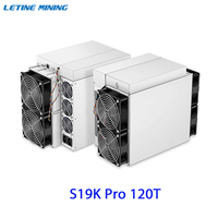 Mineur Aisc d'occasion S19 95T S19J PRO 104T S19pro-a 100T S19kpro 120T Bitmain Antminer Mineur crypto d'occasion pour l'extraction de Bitcoin