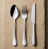 Cuillère élégante et durable en acier inoxydable réutilisable, manche fin gaufré, finition miroir, or/argent, pour dessert, thé, café