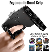 Manette de jeu mobile filaire K21 en ABS pour Call of Duty, Fortnite, avec gâchettes de tir L1R1, manette de jeu sensible pour iOS