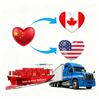 Service FBA DDP, agent d'expédition professionnel de Chine vers les Émirats arabes unis, les États-Unis, le Canada, Amazon, porte à porte, Afghanistan, Corée, fret DHL pas cher