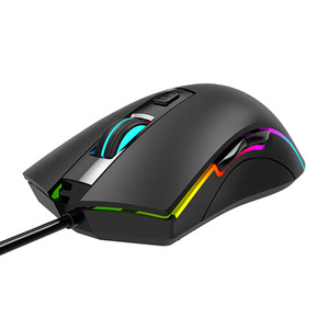 Aoc Gm120 Wired Gaming <b>Mouse</b> Rgb Backlit Optical 6 Buttons Right Hand Ergonomic <b>Usb</b> For Pc Laptop Students - Product Image 2