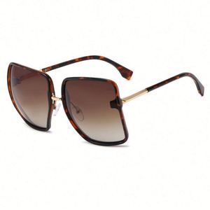 Lunettes de soleil tendance 2021, logo personnalisé, luxe, monture plate, grandes lunettes de soleil pour femmes, lunettes de soleil surdimensionnées - Product Image 4