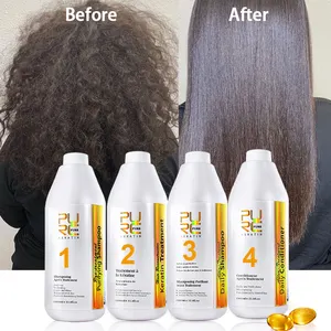 Pure Keratin Hair Treatment Hair Repairing Smoothing Keratin Straightening Cream