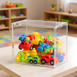 Boîte de présentation en acrylique pour Pokémon Elite Trainer Box (ETB), UPC, BB, Yu-Gi-Oh! et pour la collection <span class=keywords><strong>Ultra</strong></span> <span class=keywords><strong>Premium</strong></span> de boosters de cartes à jouer Pokémon (TCG) - Product Image 4