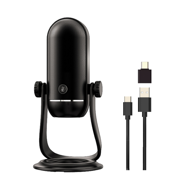 USB Microphone for Recording Streaming Gaming Podcasting on PC and Mac  Condenser Mic for Laptop or Computer
