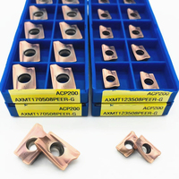 Plaquettes de fraisage de sécurité AXMT 170512, outils de tournage, plaquettes en carbure AXMT, plaquettes de fraise AXMT1705