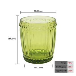 FENGJUN moderno di lusso 12oz calice di cristallo 320ml borosilicato europa bicchieri di vino artistic <span class=keywords><strong>caffè</strong></span> vendite graziose tazze da Martini - Product Image 2