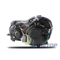 Phare HETOP SONAR W209 2004-2009, mise à niveau pour Mercedes-Benz Classe CLK, avec feux de jour (DRL) et clignotants, Plug and Play