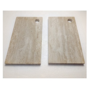 SH STONE plateau de travertin Beige moderne <span class=keywords><strong>planche</strong></span> à découper plateau de décoration <span class=keywords><strong>en</strong></span> <span class=keywords><strong>pierre</strong></span> naturelle polie pour la maison hôtel <span class=keywords><strong>pierre</strong></span> promotionnelle - Product Image 2