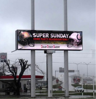 Panneau LED extérieur P5.7 P6 P8 P10 Panneau de signalisation numérique pour la publicité Panneau d'affichage LED étanche Panneau extérieur Écran LED extérieur