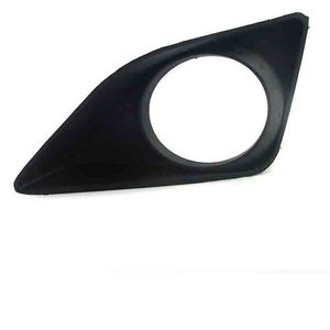 Toyota Corolla 2007-2010 Front Bumper Fog <b>Light</b> <b>Cover</b> Black Plastic Grille Frame Pair - Product Image 3
