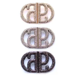 Frauen Sommer funkelnd bling Juwelen Kristall Strass Schuh clips Dekorationen Zubehör Kleid Strand party Braut Hochzeit