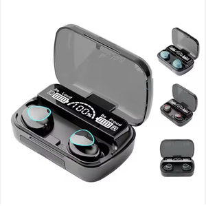 Tws gerçek kablosuz oyun gürültü iptal M10 <span class=keywords><strong>m</strong></span> 10 Mini kulaklık güç banka ile kulakiçi telefonları kulaklık kulaklık - Product Image 2