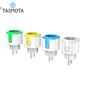 Prise intelligente <span class=keywords><strong>Tasmota</strong></span> EU FY21 16A avec surveillance de la consommation d'énergie, micrologiciel personnalisé ESP32-C3, ABS pour projet de maison intelligente - Product Image 1