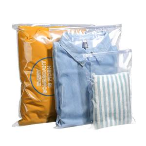 Bolsas de Plástico PE Transparentes Reutilizables con Cierre de Seguridad y Impresión en Huecograbado para Envasado de Alimentos - Product Image 3