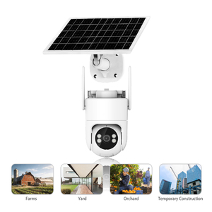 4G Solar Camera Outdoor 2MP AOV Wireless Security Camera with 10400mAh Battery Panel for Farm Fishpond Construction Site - Product Image 5