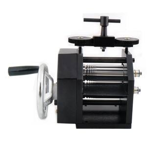 Laminoir à Manivelle Double Usage pour Or et Argent, Machine de Laminage Manuelle pour Fil et Feuille de Bijoux, Presse à Mouler pour Bracelets - Product Image 4