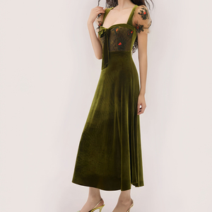 Vestido Largo <span class=keywords><strong>de</strong></span> Verano para Mujer, Estilo Casual y Formal, Ajustado al Cuerpo, Nuevo, Sexy, para Eventos Nocturnos, Tejido Natural, Color Sólido - Product Image 4